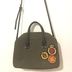 Zara Military Bag w/ Detachable Adjustable Strap